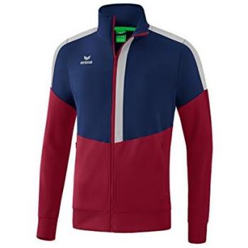 Erima Worker Squad Jacket New Navy / Bordeaux / Silver Grey 152 cm male