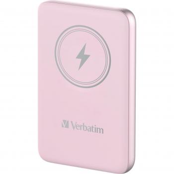 Powerbank Inalámbrico Verbatim Charge 'n' Go 10000 mAh Rosa