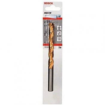 Bosch 2 608 596 761 - Brocas para metal HSS-TiN, DIN 338