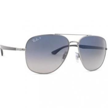 Ray-Ban RB3683 Polarized 004/78 Men's Sunglasses Gunmetal Size 59