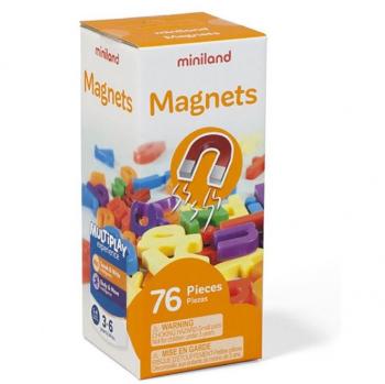 Letras magnéticas minúsculas (76 piezas)