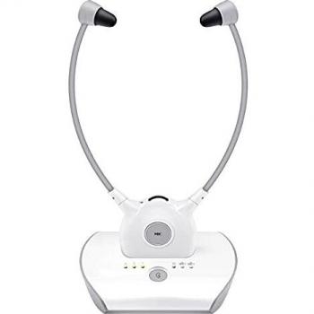 APH100 Auriculares Inalambricos TV, Auriculares TV Inalambricos de Digitales 2,4 GHz con Transmisor para Personas con Oído Daño
