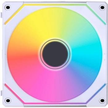 Lian-Li UNI SL140 INF Addressable RGB White 140mm Fan - Single
