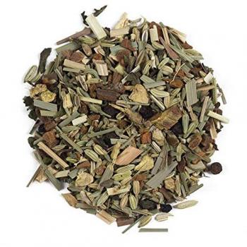 Aromas de Té, Infusión Relax, Con Hinojo, Jengibre y Canela, Pirámides de Infusión Relajante Con Regaliz, Lemongrass, Hierbabuena y Clavos, 10 pirámides