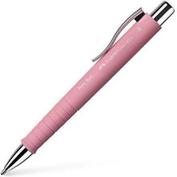 Faber-Castell 241127 Poly Ball XB - Bolígrafo, color rosa
