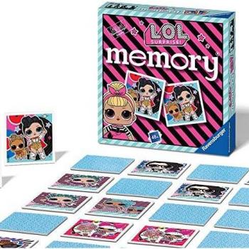 L.O.L. Surprise Mini Memory® | 48 Tarjetas Ilustradas LOL | Ravensburger