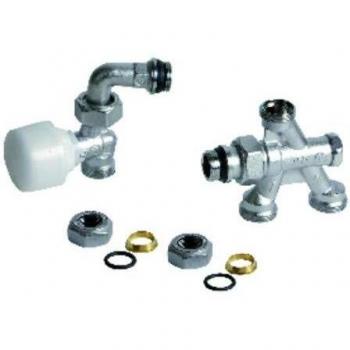 Válvula termostática de radiador 4 vías R436/1TG 1/2 x 18 Giacomini