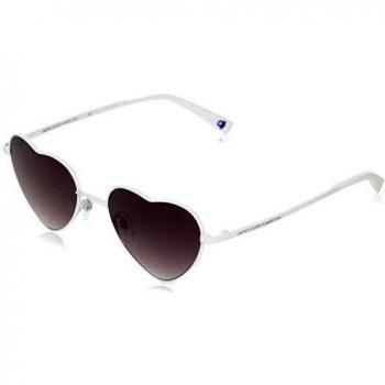 Benetton Sunglasses Women's BE7010 Sunglasses, White, 54/19-145