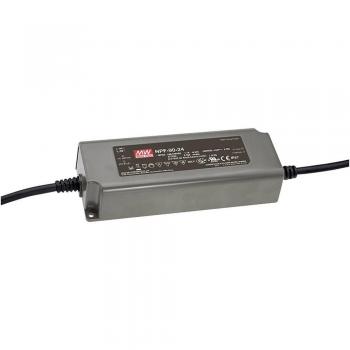 MEAN WELL Driver LED tensión constante 90W, IN: 127 → 431 V dc, 90 → 305 V ac, OUT: 24V, 3.75A
