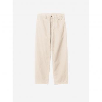 Carhartt WIP Men's Loose Fit Chinos in Yellow Cream, Size 31
