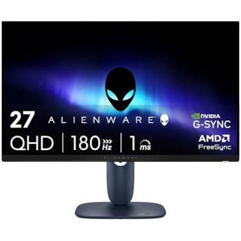 Monitor Gaming Alienware 27 AW2725DM QHD 2560x1440, 180Hz, 1ms, IPS, G-Sync Compatible, FreeSync, HDR400
