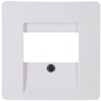 Caja TAE Central Plana Kopp Paris Arktis Blanca con 1-3 Conexiones y Doble USB, IP20