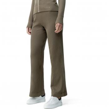 Pantalón Largo Seamless Fait Verde Oscuro para Mujer - L