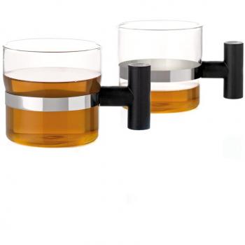 Stelton 861 - Cuenco de Aperitivo, Color Negro/Acero