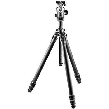 Kit de trípode Mountaineer Gitzo GK3532-82QD - Carbono, 3 secciones, con cabezal esférico GH3382QD