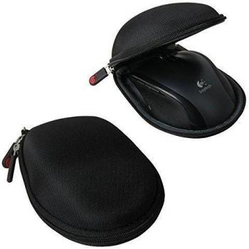Hermitshell Caja protectora de viajes EVA Llevar tamaños cubierta de la bolsa del bolso compacto para Logitech Wireless Marathon Mouse M705