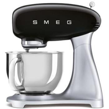 Robot Pastelero Multifuncional Smeg SMF04BLEU 4.8L 800W Negro