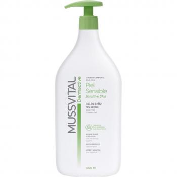 Mussvital - Gel de baño Dermactive Piel Sensible 750 ml