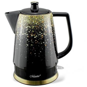 Hervidor Feel Maestro MR-074 Negro Oro Cerámico 1500 W 1,5 L