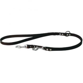 Correa para perro de cuero multicolor Martin Sellier 499 con collar incluido