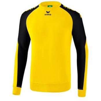 Erima Essential 5-C Kids Unisex Sweatshirt - Yellow and Black