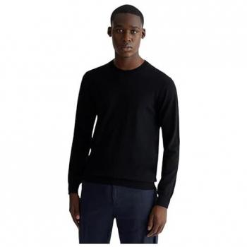 Liu Jo Men's Regular Fit Black Knit Pullover Sweater Size M