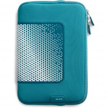 Belkin - Funda para tablets de 7 pulgadas con zona de agarre, diseño Infinity Pool, color azul
