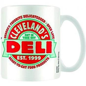 Empire Merchandising 676368 Family Guy ofrece tamaño taza de cerámica, diámetro 8,5 horas 9,5 cm