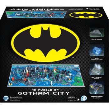 4D Batman Gotham City Puzzle - 1000 Pieces