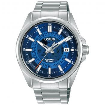 Reloj Automático Lorus RU403AX9 - Acero Inoxidable, Dial Azul, Con Fecha