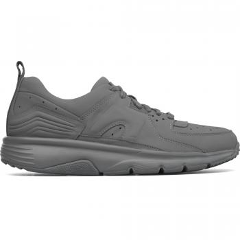CAMPER Drift Men's Grey Smooth Leather Sneakers Size 42 (US 9)