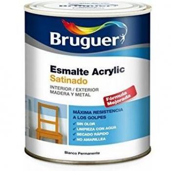 Bruguer 5161517 - Esmalte acrílico satinado Acrylic AMARILLO ORO
