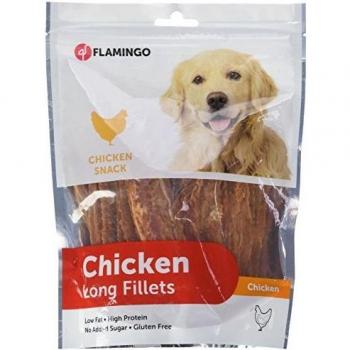Flamingo Snacks Rodajas de Pollo Natural (Perros , Snacks , Naturales) - 4 Unidades