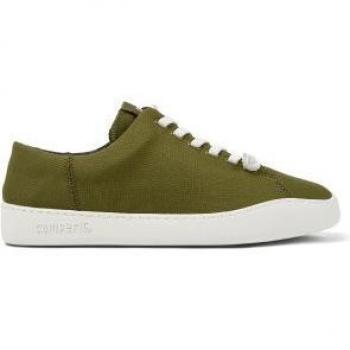 CAMPER Peu Touring Men's Casual Shoes in Green, Size 44, Cotton Fabric