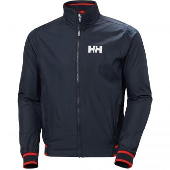 Helly Hansen Salt Waterproof Windbreaker Jacket - Dark Blue/Red