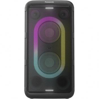 Altavoz Portátil Panasonic SC-BMAX10E-K para Fiestas, 150 W, Bluetooth, 10 horas de autonomía, Luces Integradas, Entradas USB y Óptica