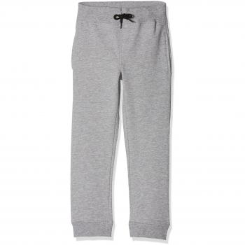 Name It Boy's Grey Melange Jogging Trousers Regular Fit