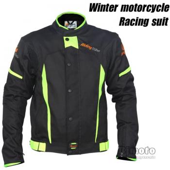 2017 Nuevo estilo hombres chaqueta de invierno de la motocicleta Racing calle carretera pantalla Motocross Cuerpo Armadura Protección chaqueta Ropa Ropa de Montar