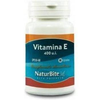 NaturBite Vitamina E 400 UI Natural 60 Cápsulas