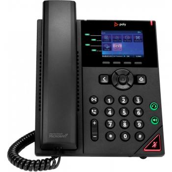 HP Poly OBi VVX 250 4-Line IP Phone with PoE and PSU
