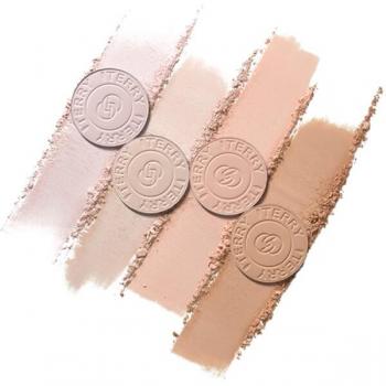 By Terry Hyaluronic Hydra-Powder Palette Face Palette with Hyaluronic Acid, Shade Fair to Medium, 10 g