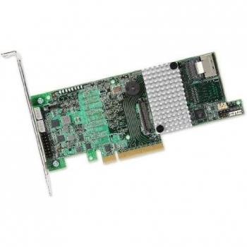 LSI 4-Port Int., 6Gb/s SAS+SATA, PCIe 3.0, KIT, LSI00329