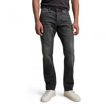 G-Star Mosa Straight Fit Worn Black Jeans for Men