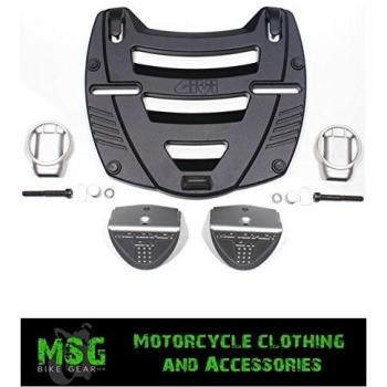 Givi M35 Aluminio Placas de Kit Completo para portadores FL, Negro, 40