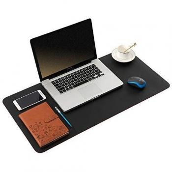 ARNTY Protector Escritorio de Cuero PU,Protector Mesa Escritorio Doble Cara,Grande Almohadilla de Escritorio de Oficina para Ordenador,Desk Mat para la Oficina y el Hogar