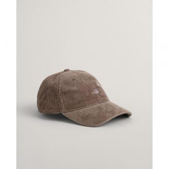 Gant - Gorra baseball para hombre de micropana Shield Cord Marrón Adulto