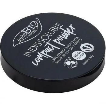 Purobio Indissoluble Compact Powder 02 - Eco-Friendly Mattifying Makeup 9g