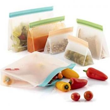 InnovaGoods Set de Bolsas Reutilizables Herméticas Zags
