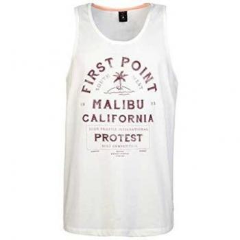 Protest Lennie Camiseta, Hombre, Seashell, L