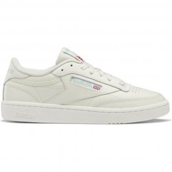 Reebok Club C 85 Women's Sneakers - Chalk / Light Sage - Size 39